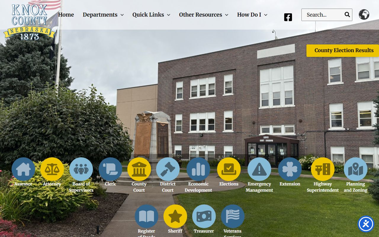 Knox County Attorney page for prosecutor office routing